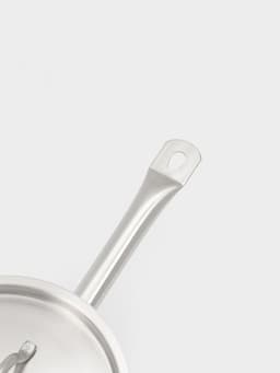 Ковш Hanna Knövell, 2.8 л, d=18, h=11 см, с крышкой, толщина стенки 0.8 мм, индукция, нержавеющая сталь