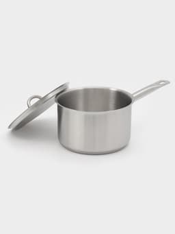 Ковш Hanna Knövell, 2.8 л, d=18, h=11 см, с крышкой, толщина стенки 0.8 мм, индукция, нержавеющая сталь