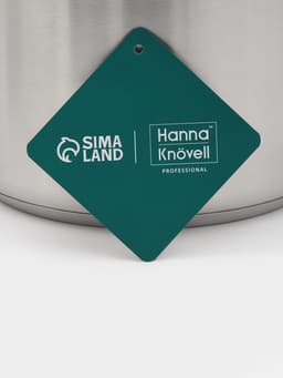 Ковш Hanna Knövell, 2.8 л, d=18, h=11 см, с крышкой, толщина стенки 0.8 мм, индукция, нержавеющая сталь