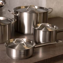 Ковш Hanna Knövell, 2.8 л, d=18, h=11 см, с крышкой, толщина стенки 0.8 мм, индукция, нержавеющая сталь