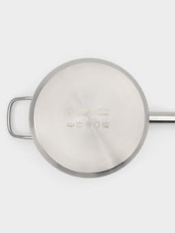 Ковш Hanna Knövell, 4 л, d=20, h=12.5 см, с крышкой, толщина стенки 0.8 мм, индукция, нержавеющая сталь