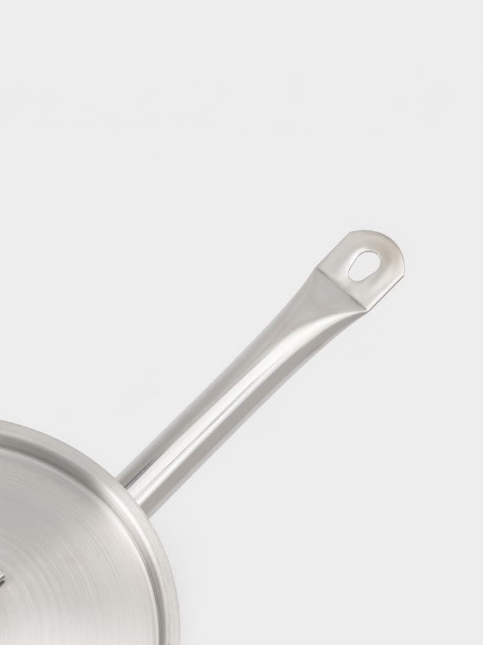 Ковш Hanna Knövell, 5.1 л, d=22, h=13.5 см, с крышкой, толщина стенки 0.8 мм, индукция, нержавеющая сталь