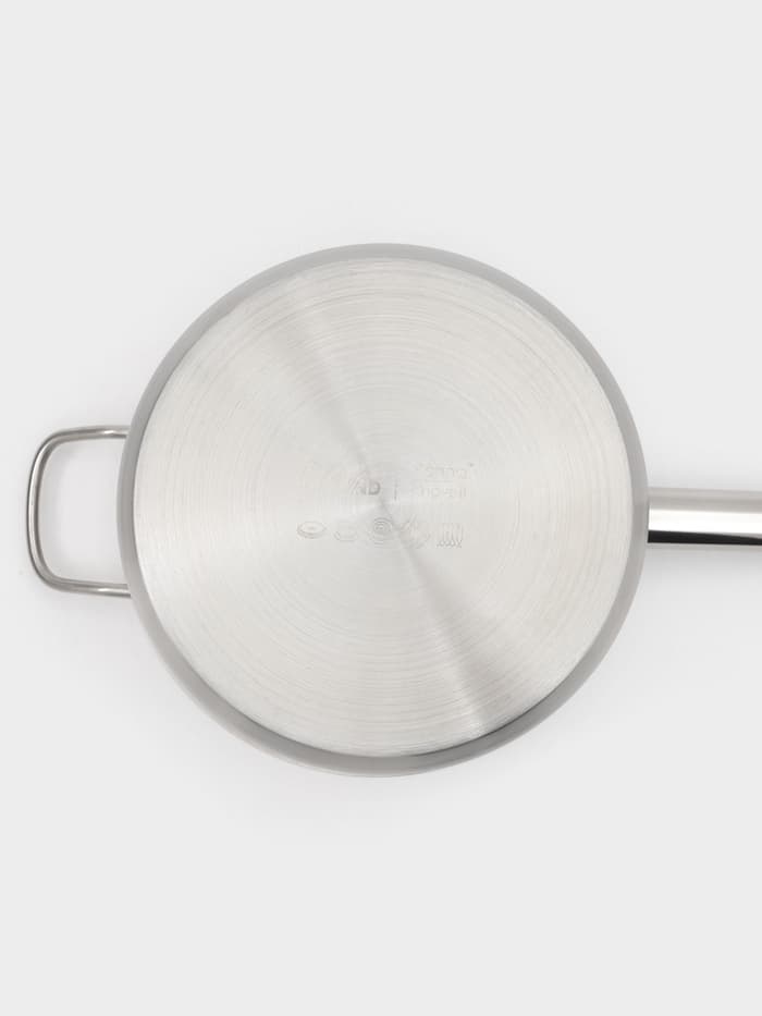 Ковш Hanna Knövell, 5.1 л, d=22, h=13.5 см, с крышкой, толщина стенки 0.8 мм, индукция, нержавеющая сталь