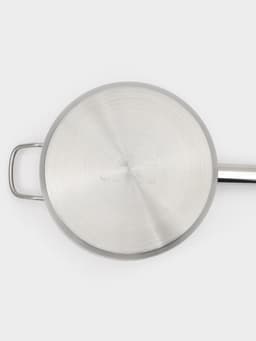 Ковш Hanna Knövell, 5.1 л, d=22, h=13.5 см, с крышкой, толщина стенки 0.8 мм, индукция, нержавеющая сталь