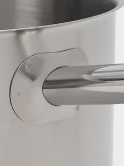 Ковш Hanna Knövell, 9.8 л, d=28, h=16 см, с крышкой, толщина стенки 0.8 мм, индукция, нержавеющая сталь