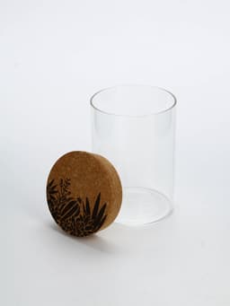 Банки стеклянные для хранения Flora, 550 мл, набор 3 шт.