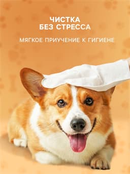 Влажные перчатки-салфетки для ежедневного ухода, 6 шт.