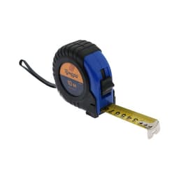 Рулетка ТУНДРА, обрезиненный корпус, 10 м × 25 мм