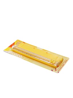 Резак для бумаги роликовый А5, до 3 листов, безопасное, желтый