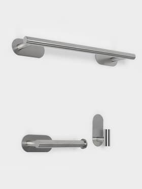 Набор держателей для ванной комнаты Stölz, 3 предмета, хром