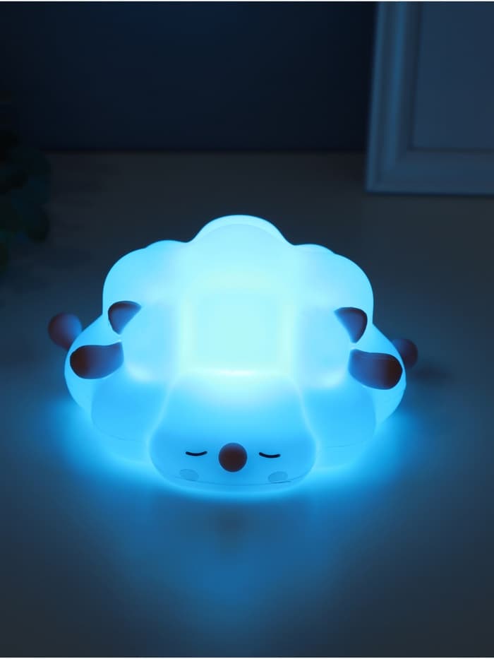 Фигурка светящаяся RISALUX «Барашек», 2 Вт, LED-ночник антистресс, RGB, USB, 13.8×16.5×8 см