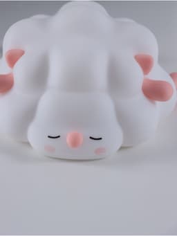 Фигурка светящаяся RISALUX «Барашек», 2 Вт, LED-ночник антистресс, RGB, USB, 13.8×16.5×8 см