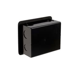 Розетка выдвижная, 16 А, двухместная, серая