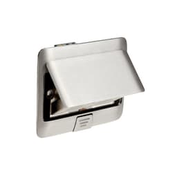 Розетка выдвижная, 16 А, двухместная