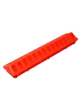 Кормушка - поилка для перепелов, 50×11×7, пластик, лотковая, 28 ячеек