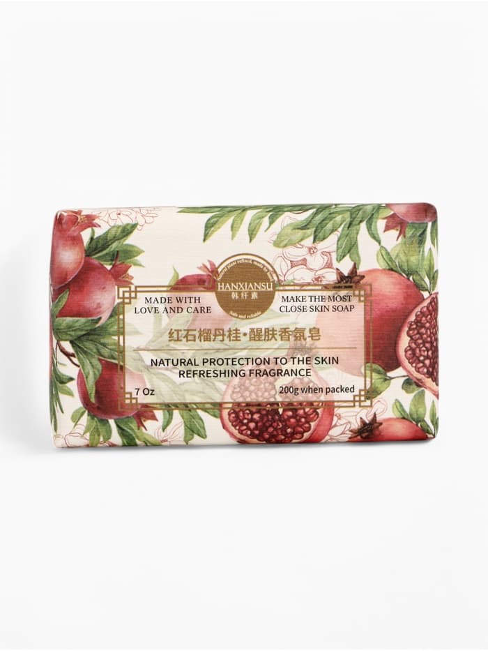 Мыло твердое «Красный гранат и корица», 200 г