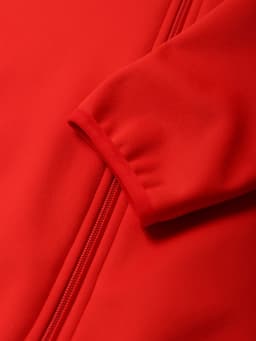 Ветровка детская с капюшоном MINAKU: SPACE, красная, рост 146 см