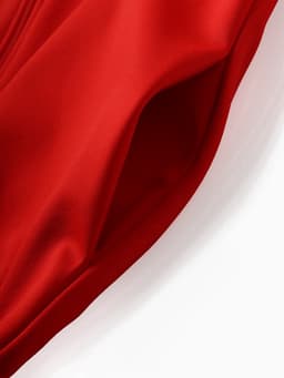 Ветровка детская с капюшоном MINAKU: SPACE, красная, рост 146 см