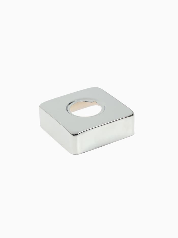 Отражатель для смесителя ZEIN Z39, 3/4", 2 шт., 63×63 мм, высота 20 мм, нерж. сталь, хром