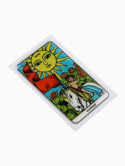 Объемный 3D стикер на телефон «Солнце», 7×4 см