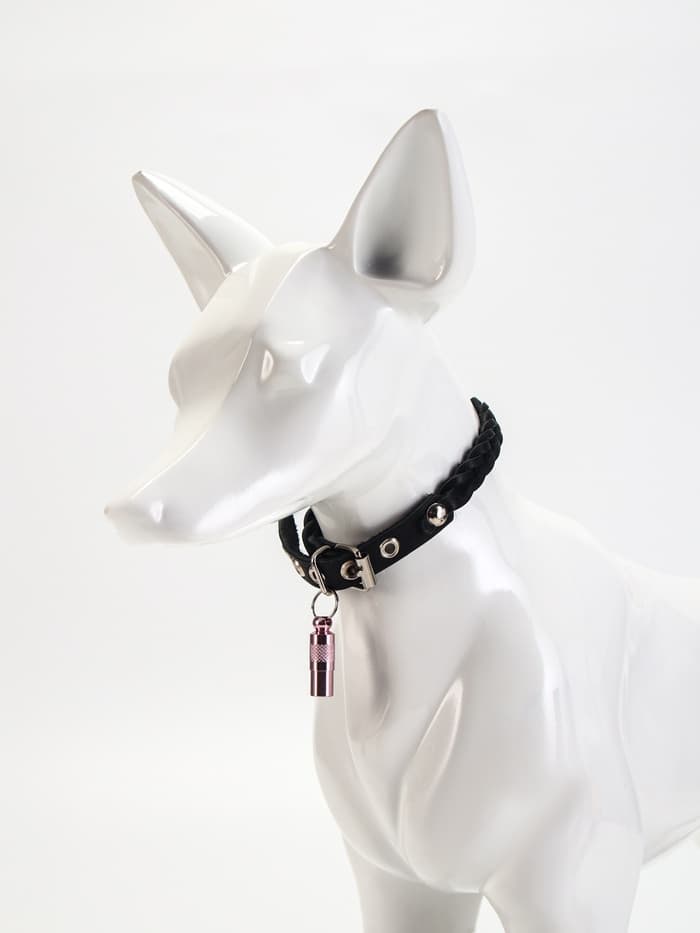 Адресник-капсула под записку, 0.9×2.75 см, фасовка 6 шт., металл, цвет МИКС