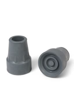 Набор наконечников для костылей, трости, 22 мм, 2 шт.