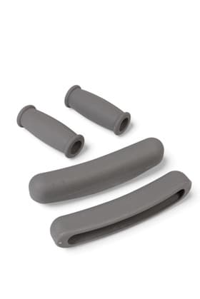 Набор накладок для подмышечных костылей, 4 предмета, серые