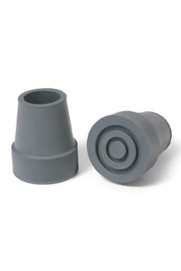 Набор усиленных наконечников для костылей, трости, усилен шайбой, 22 мм, 2 шт.