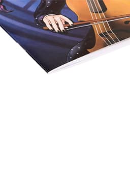 Тетрадь для нот Calligrata «Девочка с косичками» А5, 24 листа, горизонтальная