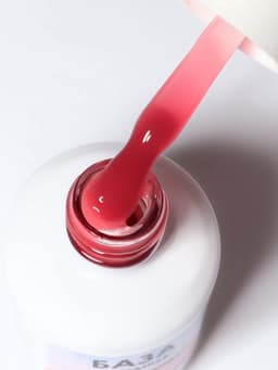 База камуфлирующая для ногтей, трехфазная, 15 мл, LED/UV, розовая (BG022)