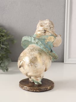 Фигурка полистоун «Бегемотик в пачке», 11×14.5×18 см