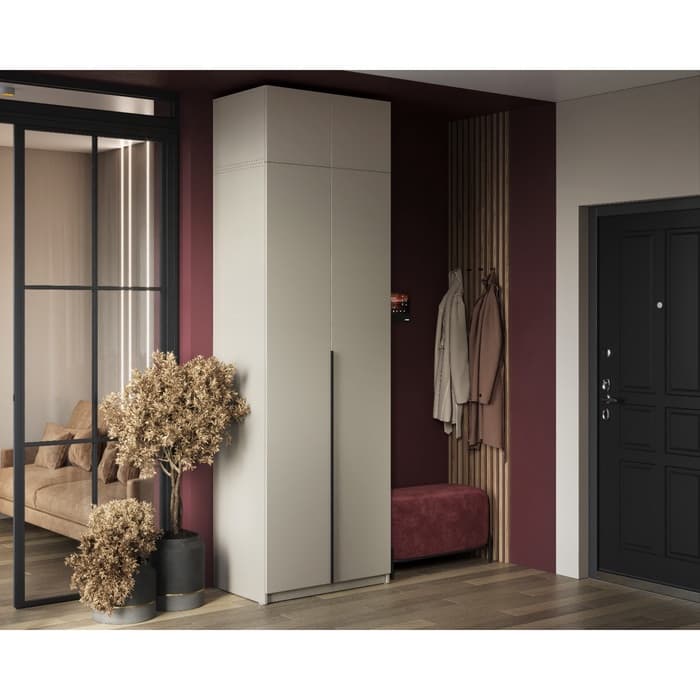 Шкаф – антресоль для двухстворчатого шкафа «Бруно», 800×505×384 мм, цвет кашемир