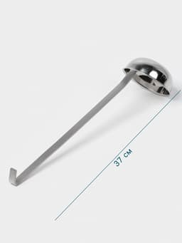 Половник цельнотянутый Hanna Knövell, 330 мл, d=11 см, h=37 см, толщина 3 мм, нержавеющая сталь