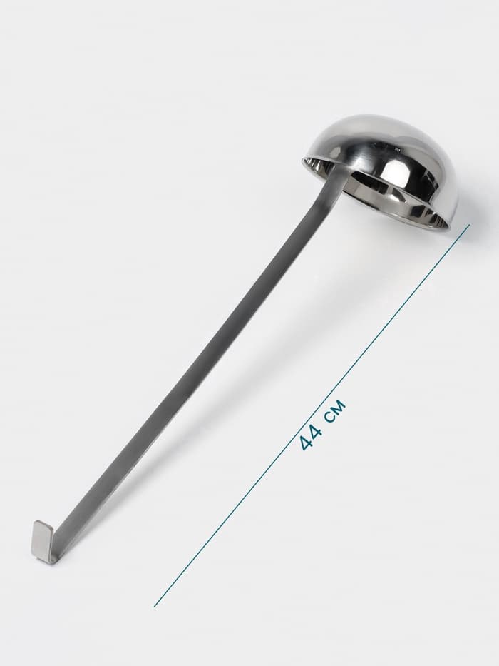 Половник цельнотянутый Hanna Knövell, 750 мл, d=14 см, h=44 см, толщина 3 мм, нержавеющая сталь