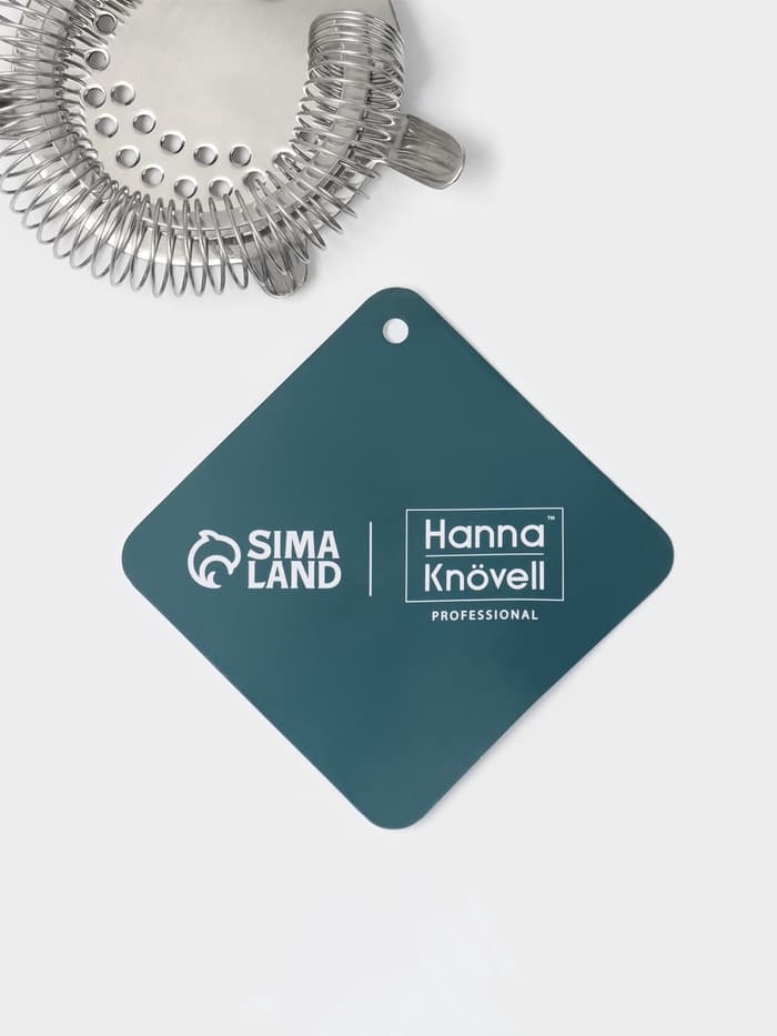 Стрейнер Hanna Knövell, d=8 см, h=14 см, нержавеющая сталь