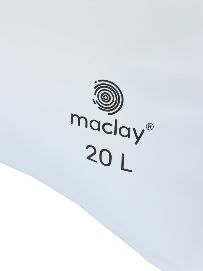 Канистра для туриста maclay, 20 л, 28×28×24 см, ПВХ, белая