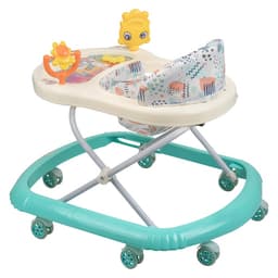 Ходунки «Солнышко С», 7 силиконовых колес, музыкальные, бирюзовый