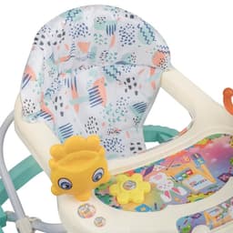 Ходунки «Солнышко С», 7 силиконовых колес, музыкальные, бирюзовый