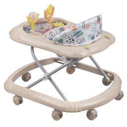 Ходунки «Верный друг», 7 колес, музыкальные игрушки, бежевый