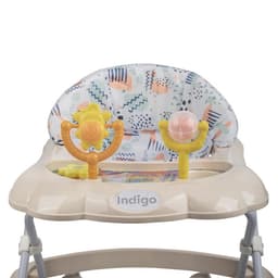 Ходунки «Верный друг», 7 колес, музыкальные игрушки, бежевый