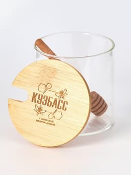 Банка для мёда «Кузбасс», 310 мл