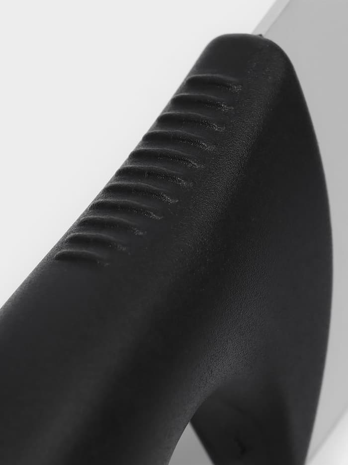 Нож кухонный шеф Sharp, лезвие 19.5 см, нержавеющая сталь, чёрная ручка