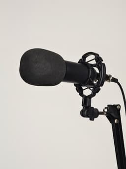 Микрофон конденсаторный Music Life черный: кабель, ветрозащита, стойка