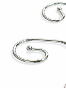 Подставка для бокалов, серебристая, на 6 бокалов