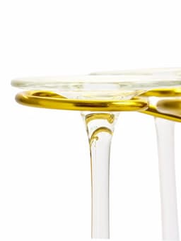 Подставка для бокалов, со стеклом и металлом, на 6 бокалов