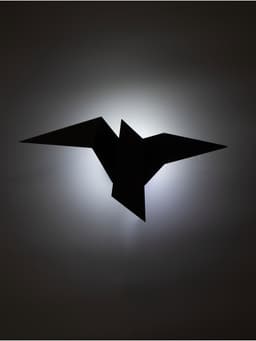 Светильник потолочный BayerLux Crow, 1×10 Вт, GU10, черный, 35×18×10 см