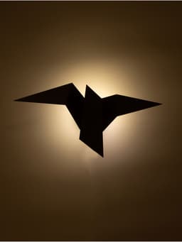 Светильник потолочный BayerLux Crow, 1×10 Вт, GU10, черный, 35×18×10 см