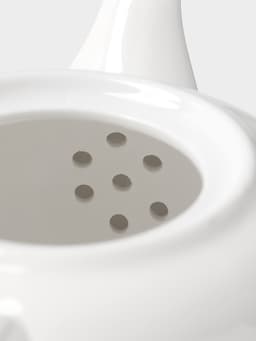 Заварочный чайник Hanna Knövell, 550 мл, штабелируемый, фарфор, белый