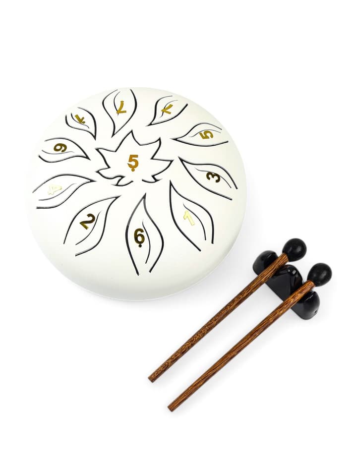 Глюкофон, цветок белый, 11 лепестков, 18×18×11 см