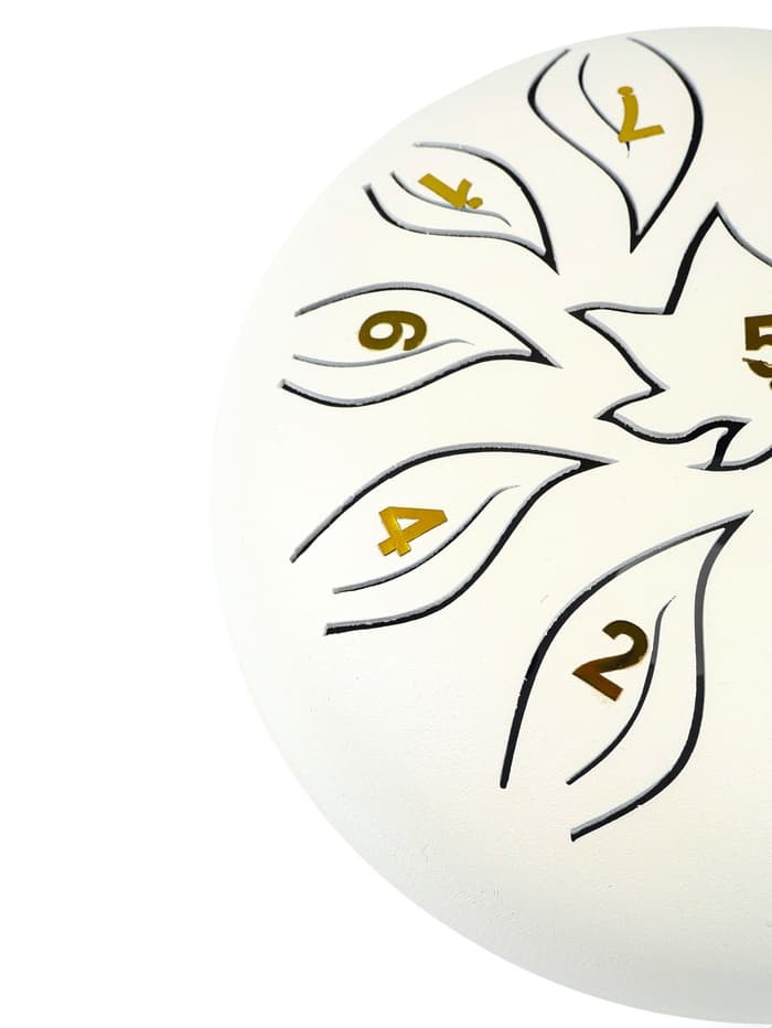 Глюкофон, цветок белый, 11 лепестков, 18×18×11 см